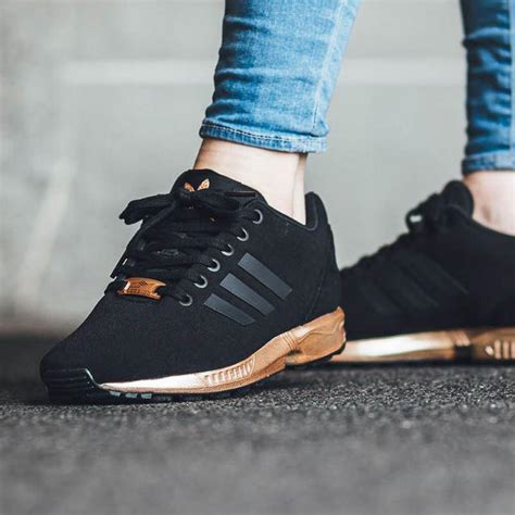 adidas flux rose goud